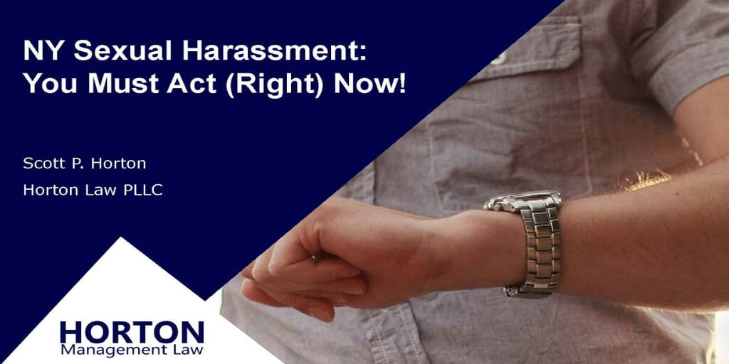 NY Sexual Harassment Webinar