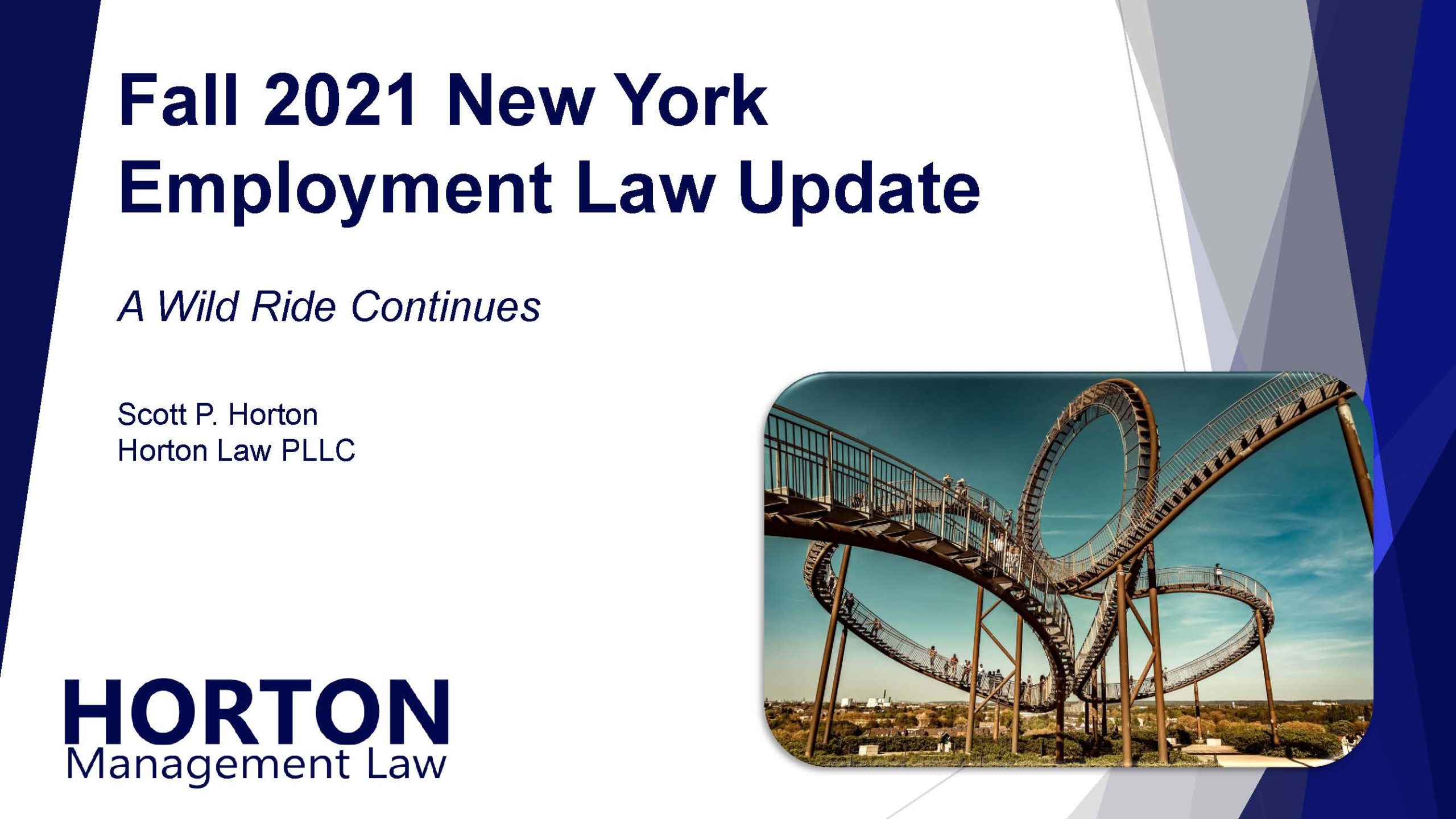 2021 Fall New York Employment Law Update