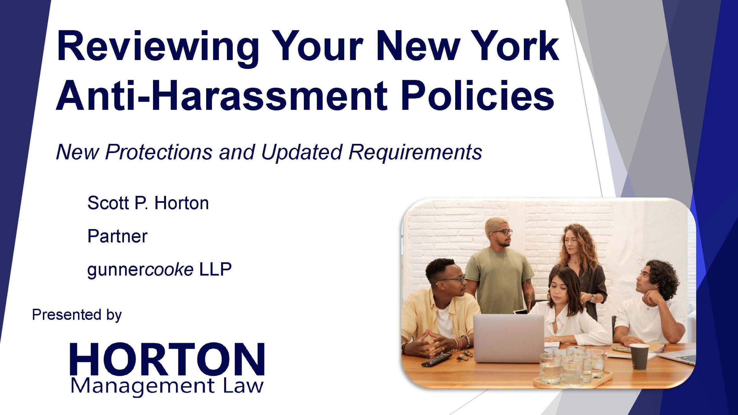 Reviewing Your New York Anti-Harassment Policies