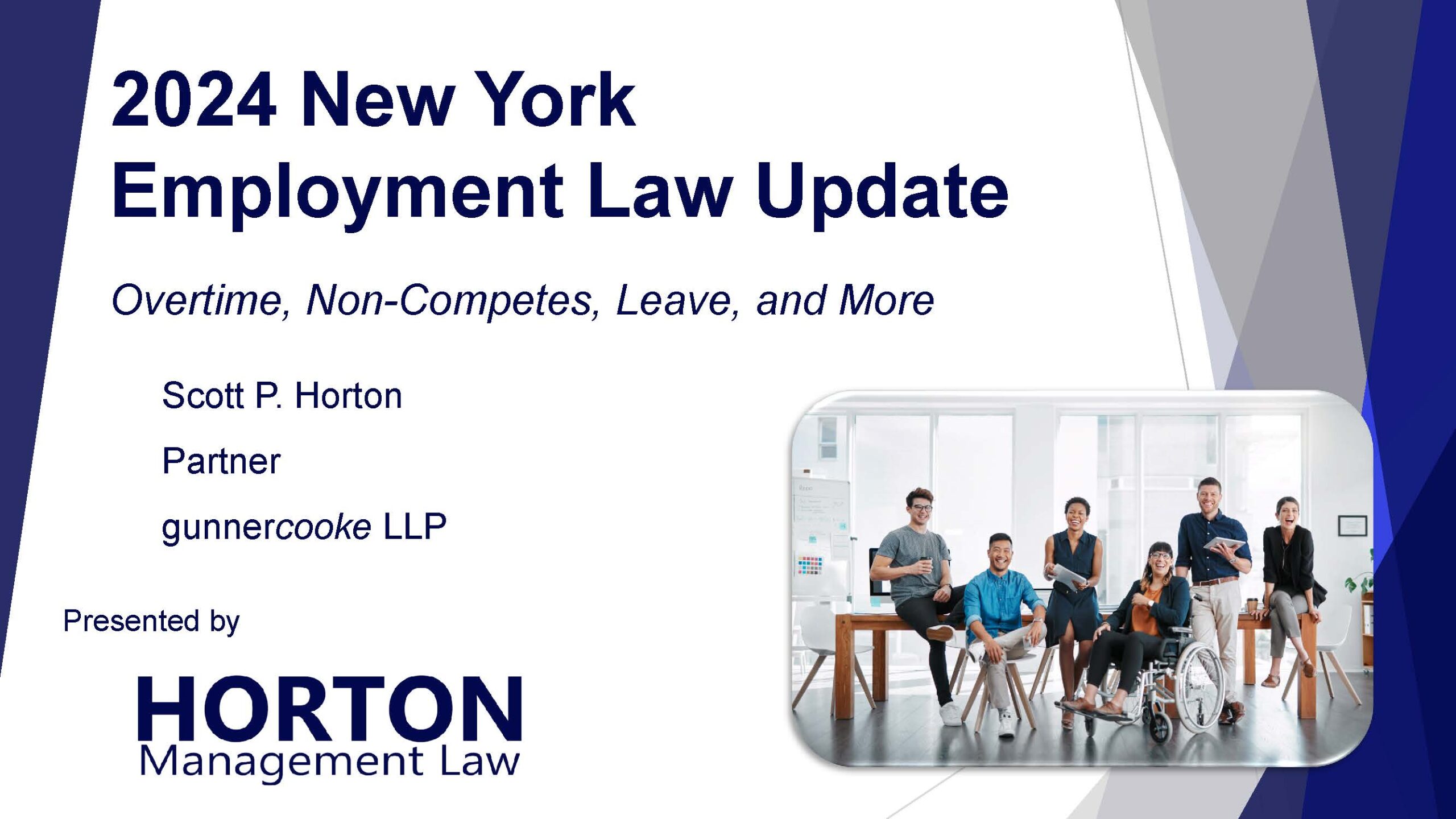 2024 New York Employment Law Update Cover Slide